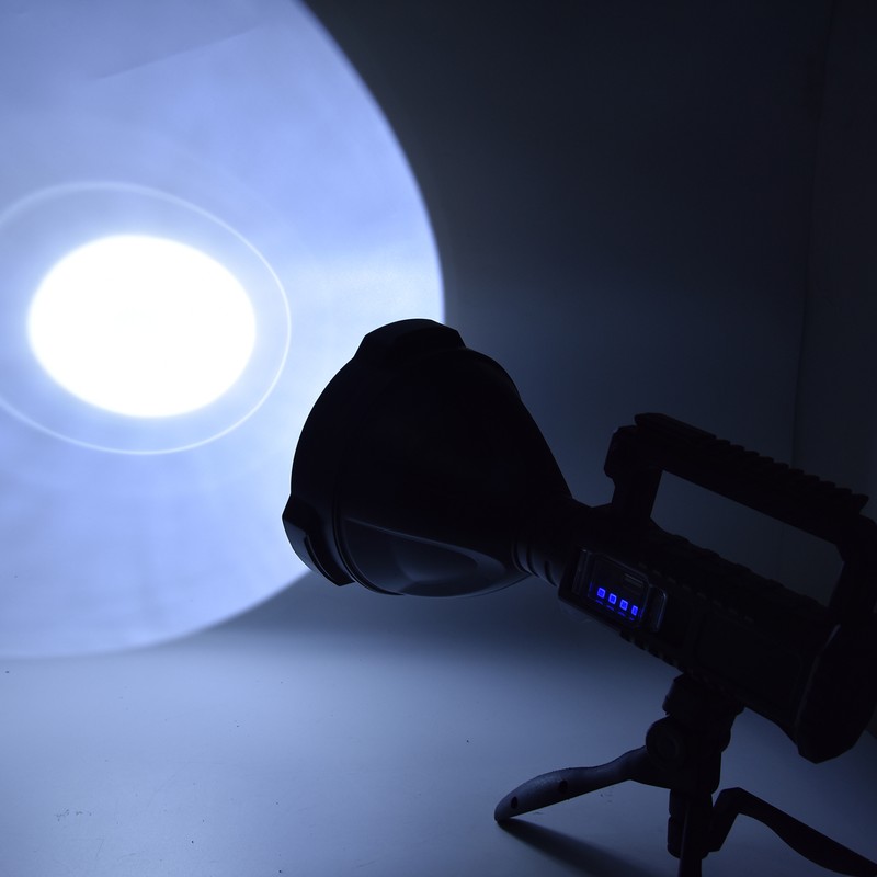 P50 Super Bright LED Searchlight Dual Light Source USB Rechargeable