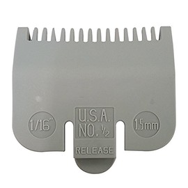 Guard Replacement For Wahl Hair Clipper and Trimmer, Guide Comb #3137-101 - Grey #1/2-1/16" (1.5mm)
