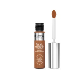 L'Oréal Paris Concealer for a Natural Radiant, Moisturising and Plumping, Face Makeup with Hyaluronic Acid and Caffeine, True Match Radiant Serum Concealer 10D, 11 ml