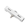Zaundirekt U Mat Connector, Hot-Dip Galvanised, U-Shape, Includes A2 Screw