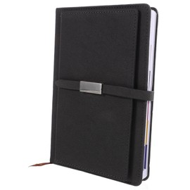 Operitacx Schedule Book Notebooks Monthly Calendar School Year Planner English Agenda Planner Journal Planner 2025 Appointment Book Weekly Agenda 2025 Office Schedule Notebook Black Pu