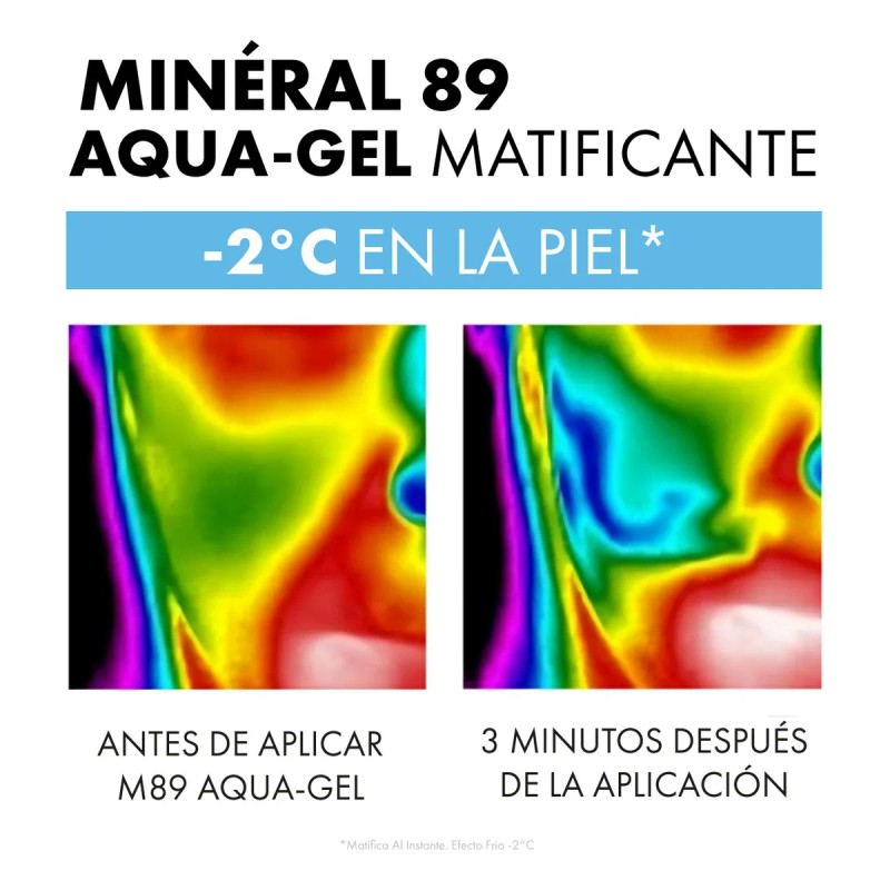 Minéral M89 Aqua-gel Matificante 50 mL Vichy