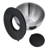 Stainless Steel Mixing Bowl with Splash Proof Lid Serving Bowl