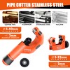 CCLIFE Pipe Cutter Set 4-Piece 5-50 mm and 3-22 mm,
