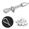 Pack of 60 Aluminium Sleeves M6 Aluminium Clamp Press Clamps