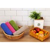 gryeer 8 Pack Tea Towels, 100% Microfibre, Soft, Super Absorbent