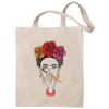 rainUP Tote Bag Frida Organic Cotton Painting, beige