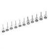 100Pcs Fishing Rod Guide Ring Set Ceramic Guide Eye Sets