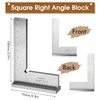 Square Right Angle Blocks, 90 Degree Precision Right Angle Ruler,