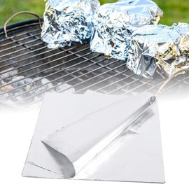 100pcs High Temperature Resistant Aluminum Foil BBQ Paper