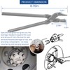 7077 Axle Stud Cone Pliers Axle Cone Removal Tool Used