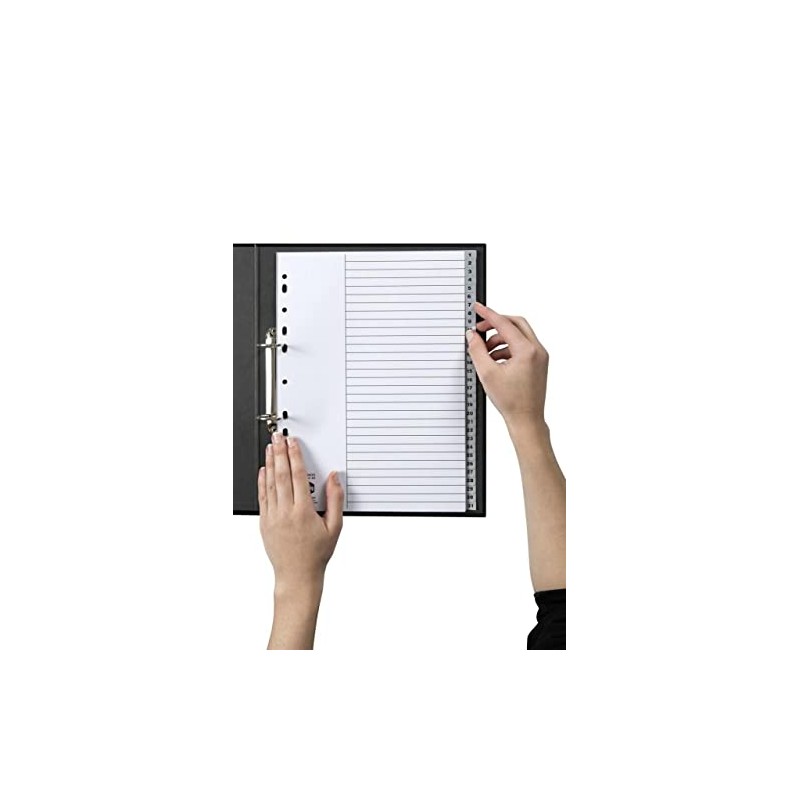 Marbig Indices & Dividers 1-31 Tab Pp A4 Grey