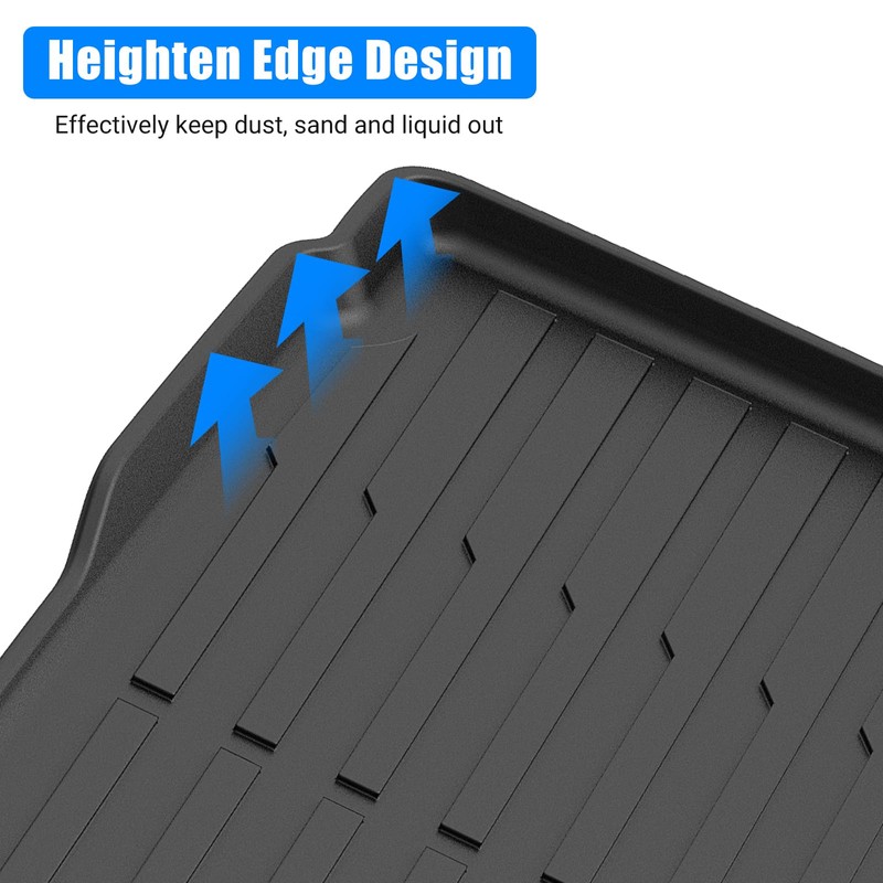 Trunk Bed Mat for CR-V 2017-2022 Accessories– All-Weather Heavy-Duty TPE