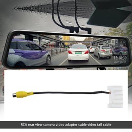 EMSea Reversing Camera Wiring Harness Factory Radio Cable Compatible with Commander Compass View Camera Input Cable Connector RCA to OEM Stereo Display Adapter
