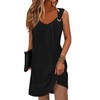 Summer Dresses for Women 2025 Sundresses Sleeveless Beach Swimsuit Cover