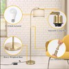 Boncoo LED Floor Lamp Fully Dimmable Modern Standing Lamp Arc