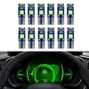 12PCS T5 LED Bulbs, 74 73 37 2721 Instrument Cluster