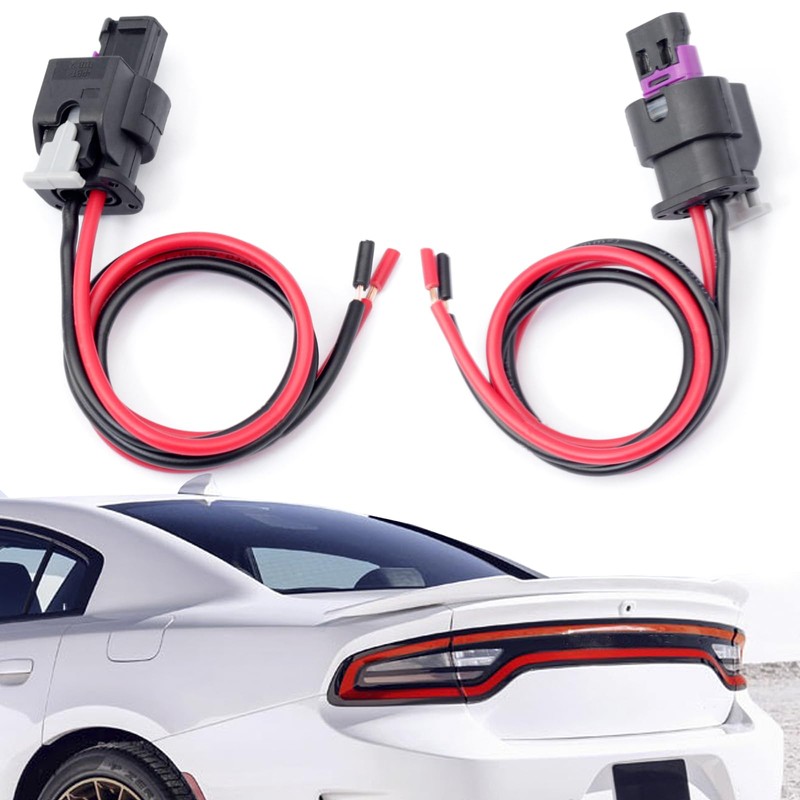 Side Marker Pigtail Connector Harness Compatible with Dodge Charger 2015-2022,