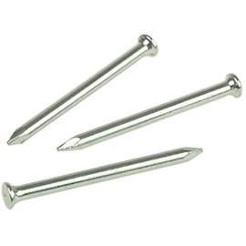 Merriway BH02273 (50 Pcs) Hardened Ribbed Concrete Hard Wall Masonry Nail, 60mm (2.3/8 inch) - Pack of 50 Pieces