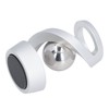 Desktop Suspended Gyroscope Reduce Anxiety Silver Bead Aluminium Alloy Rotating