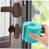 Mobestech 2pcs Soft Door Stopper No-Drill Collision Door Guards Protects