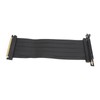 PCIE4.0 X16 Riser Cable 9.8in Length Right Angle High Speed