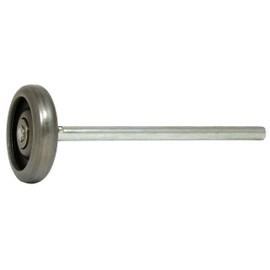 Ideal Security Inc. Garage door rollers - 3" Steel Wheels with 10 ball-bearings & 7" stem (10-pack)
