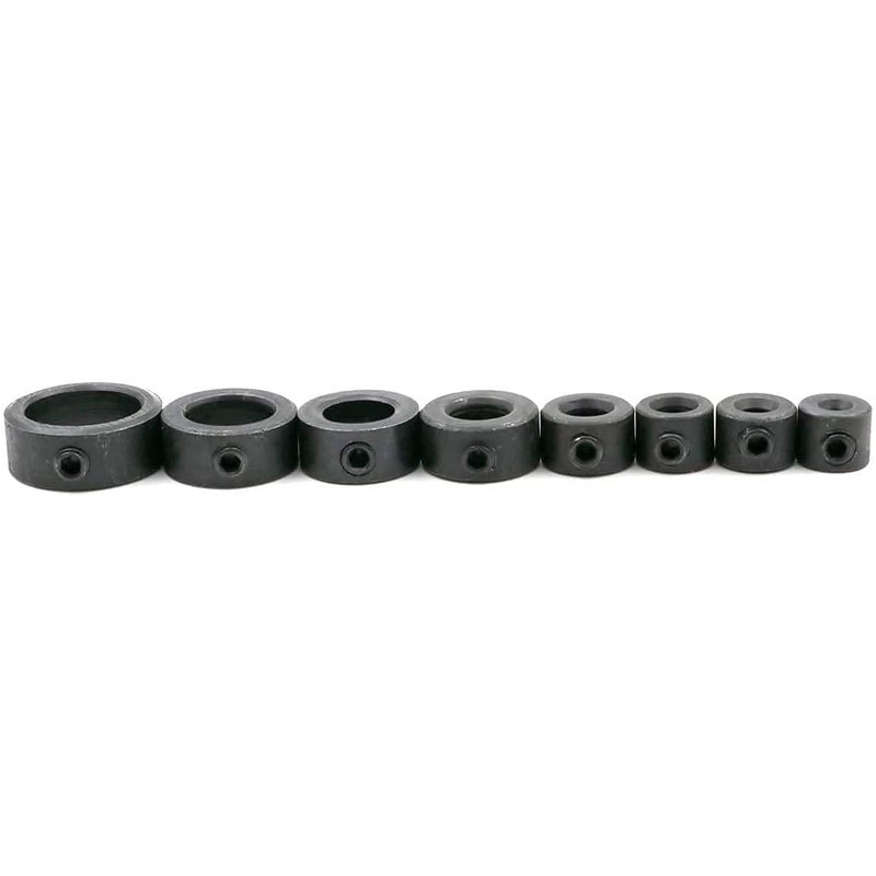 JUTOSU Set of 8 Drill Stopper, Drill Stop, Drill Bit,