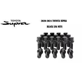Tuner 2020-2024 Toyota Supra Black Lug Nuts