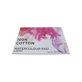 Artway Blocco per acquerelli, formato A4, pressato a freddo, 300 g/m², 100% cotone, 12 fogli