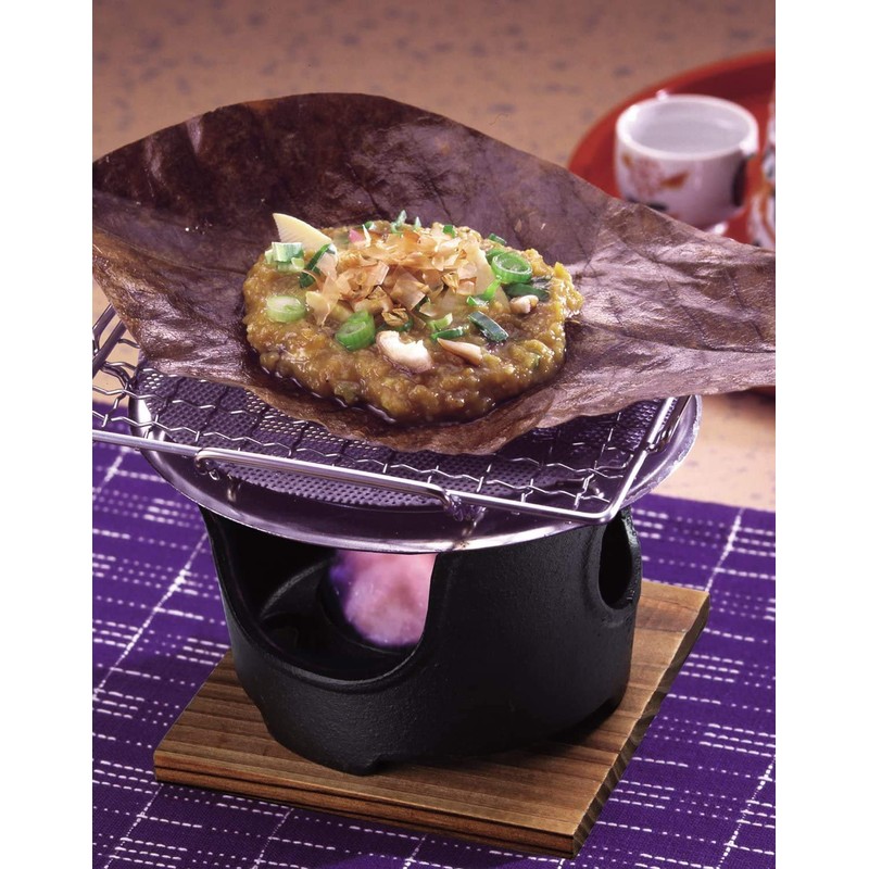 Cast Iron Burner with Plank