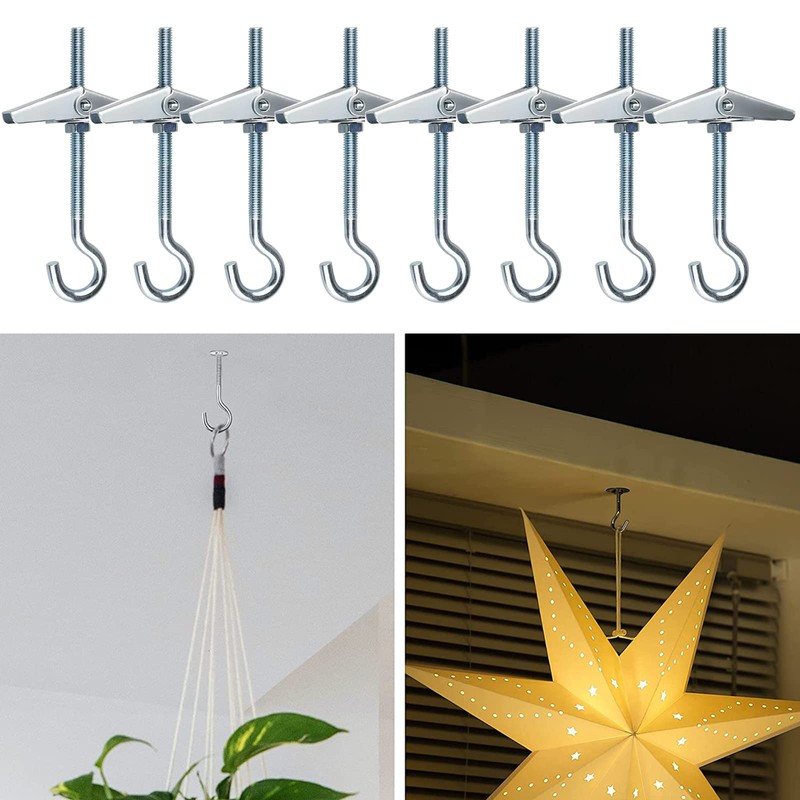 guangyuan Pack of 8 Spring Folding Dowels M4 x 90