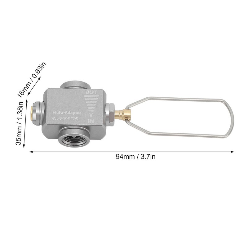 Z15 Gas Canister Refill Adapter Portable Outdoor Gas Saver Camping