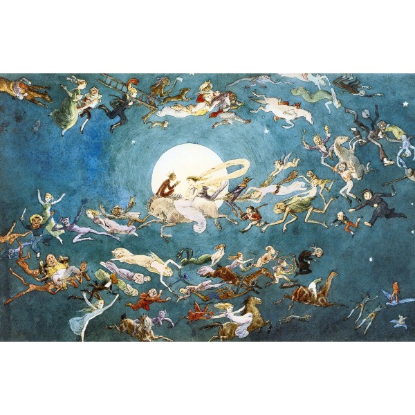 Fine Art Reproductions Charles Altamon A Dance Around the Moon