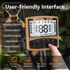 DetectTrek Metal Detector for Adults Rechargeable, 11" Professional Metal Detector