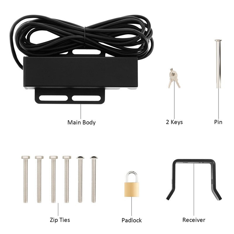 CO-Z Automatic Electric Gate Lock for Single Double Swing Gate