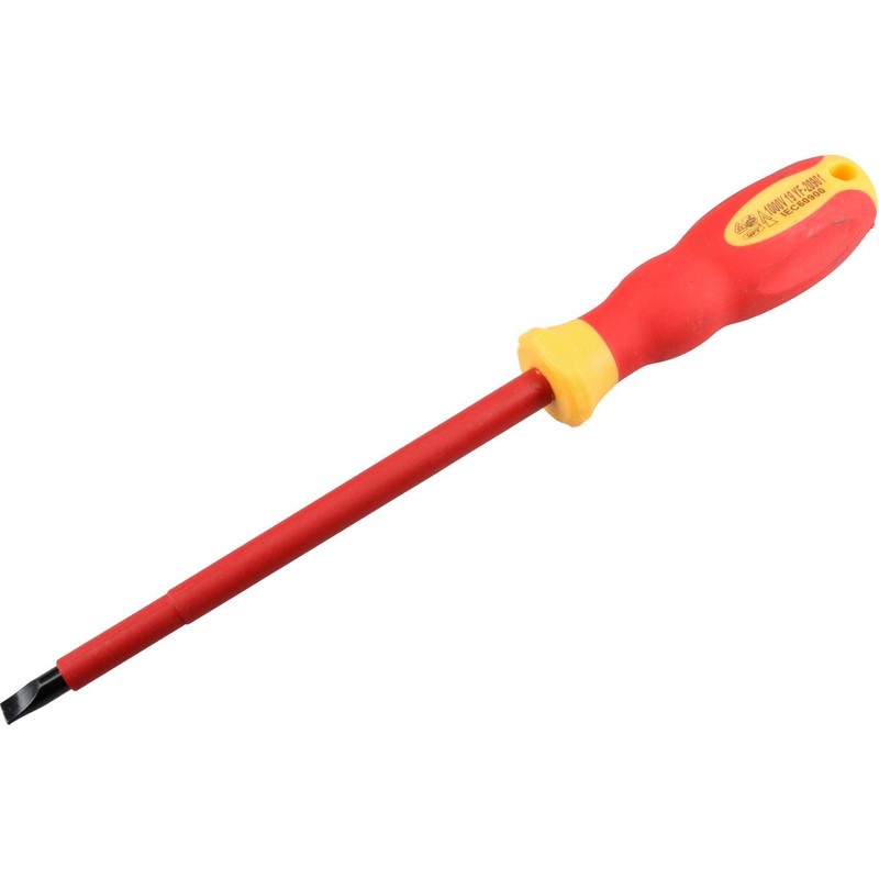 6.5mm x 150mm VDE Insulated Soft Grip Electrical Electricians Screwdriver