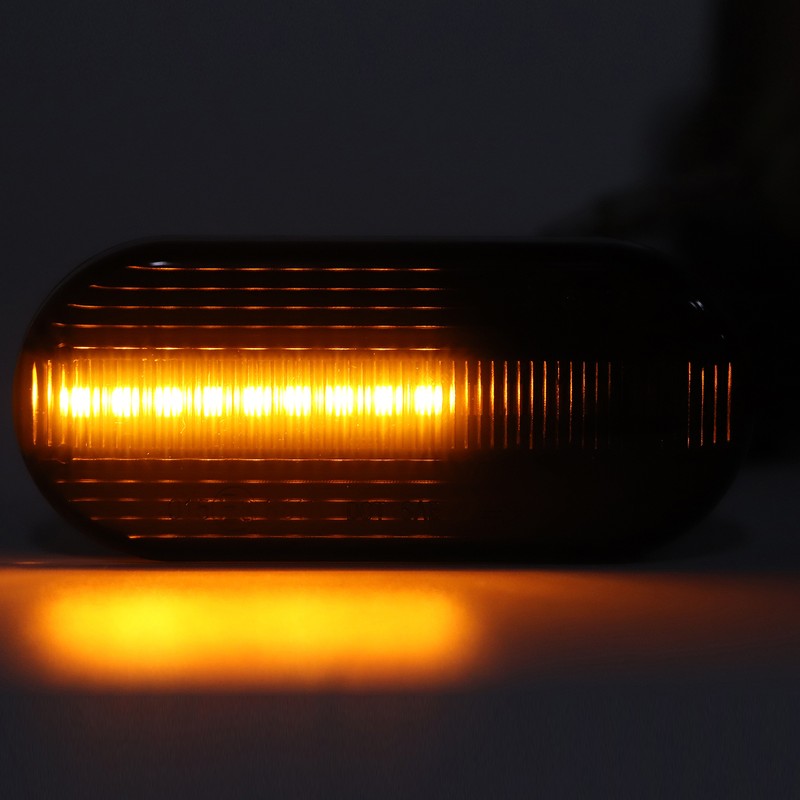 2Pcs LED Side Marker Lights Fender Turn Indicator Lamp Car