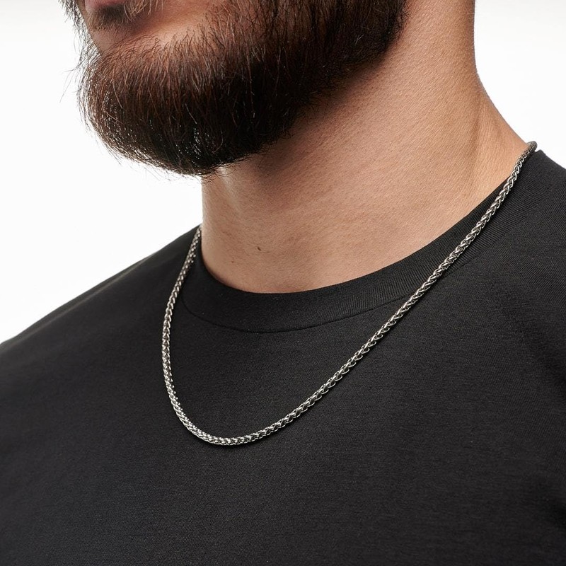 VEXXS Wheat Chain Necklace08