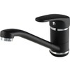 gospo Kitchen Faucet Black Faucet Single Lever Mixer Tap for