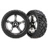 Traxxas 2479R Mounted Anaconda Tires on Tracer Front Wheels, Bandit