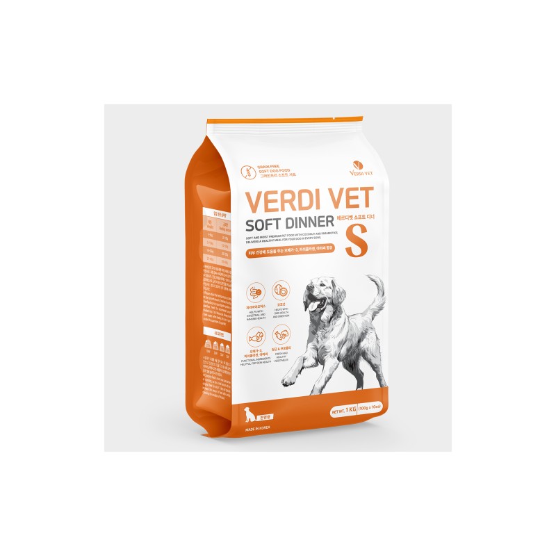 Verdibet Soft Dinner Skin & Coat 1kg / 베르디벳 소프트디너