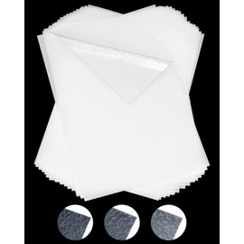 PLANTIONAL Double Sided Iron On Adhesive Sheets: 20 PCS Light Weight A4 Size Double-Sided Press-on Patch Heat Melt Fabric Glue Sheet Permanent Fusible Adhesive Sheets