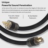 Audiocrast - Cable de alimentación audiófilo de 4.9 pies, 10