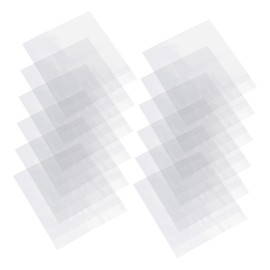 KICHOUSE 12-inch Record Sleeves Outer 50pcs Vinyl Record Covers Cd Bag Cd Protector Noise Reduction Friction-Free