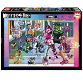 Educa - Puzzle 1000 Pieces for Adults | Monster High, 1000 Pieces Puzzle for Adults and Children from 14 Years (19703)