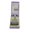 Mercia Golf Lilac Crocodile Leather Scorecard & Yardage Book Holder