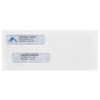 500#8 Gummed Double Window Security Check Envelopes - Designed for