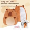Capybara Microwavable Heating Pad for Belly, Neck & Shoulders, Heated