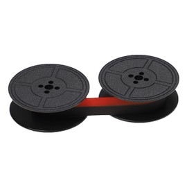 vhbw Ink Ribbon Compatible with Olympia Traveller Deluxe S Receipt Printer, Dot Matrix Printer, Black/Red